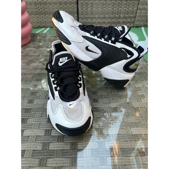 Nike Zoom 2K Retro  – (White & Black) Running Sneakers - Picture 7 of 7